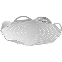 Поднос круглый d=50 см. для пиццы, перфорир. алюмин. Gimetal /1/2/