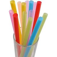 Трубочки коктейльные 1,0*21 см. 250 шт/уп. прямые цветные XL /1/12/