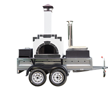 Емелины печи - Эко-печь Кухня на колесах на автоприцепе