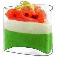 Креманка 150 мл. 70*65 мм. h=60 мм. треугол. Luigi Bormioli /6/48/