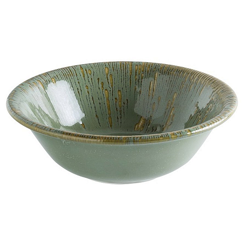 Салатник d=160 мм. 400 мл. h=53 мм. (тарелка подст.71133) Снэл Зеленый чай, форма Гурмэ /1/12/