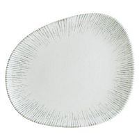 Тарелка d=240 мм. Ирис Серый, форма Ваго /1/12/