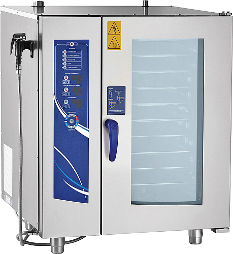 Пароконвектомат Abat ПКА 10-1/1ПМ2 лицо нерж