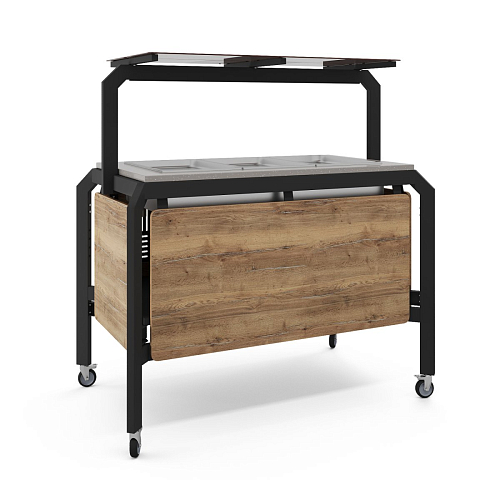 Модуль мобильный горячий КОБОР AT120 black/olovo/diamant