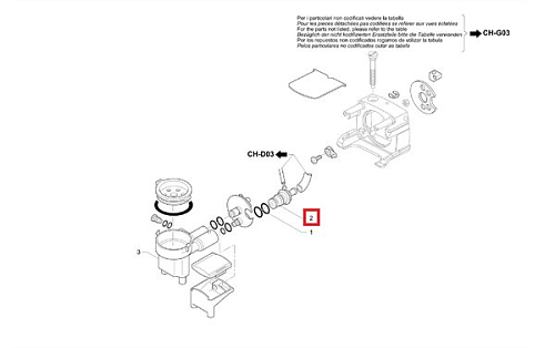 Инжектор паровоздушный 910376000 для кофемашины т.м. La Cimbali серии М1