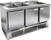 Стол охлаждаемый для салатов HICOLD SLE3- 111GN без крышки