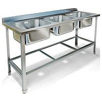 Ванна моечная цельнотянутая Kayman ВМЦ-413/77