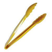 Щипцы универсальные L=30 см желтые поликарбонат (до +120°C) MG /1/20/