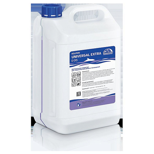 Средство моющее для пола и мебели 5 л. Dolphin Universal Extra /3/