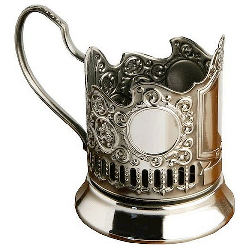 Подстаканник никелир. с чернью Обезличенный /1/