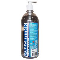 Антисептик кожный спиртовой (65 %) для рук и поверхностей 1 л. с дозатором ИзАсептик /1/