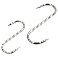 Крюк для мяса S-образный l= 12 см. De Buyer /1/10/