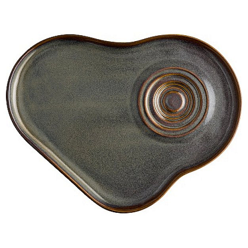 Блюдце 250*190 мм. для завтрака Глоир (чашка 71119,71168,71505,71509,71510), форма Каф Bonna /1/6/