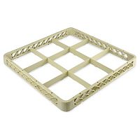 Надстройка для кассеты (72977) 500*510*40 мм. 9 ячеек 155*155*40 мм. бежевая п/п Tribeca /1/6/