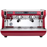 Кофемашина рожковая автоматическая Nuova Simonelli Appia LIFE 2gr Timer 220V red+high groups+economizer