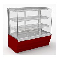 Пристенная кондитерская витрина холодильная с открытым доступом Refettorio RKC22A POL (1250х700(750)х1320) мм