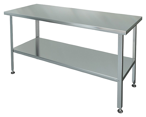 Стол разделочно-производственный без бортов МариХолодМаш СРП-0-0,6/1,5-П (нерж.)