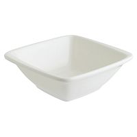 Салатник 150*140 мм. 450 мл. h=55 мм. прямоугольный Белый, форма Мув /1/12/1092/