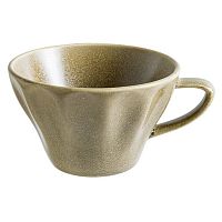 Чашка 235 мл. чайная d=111 мм. h=70 мм. Мокрый песок, форма Ро (блюдце 71232) /1/6/