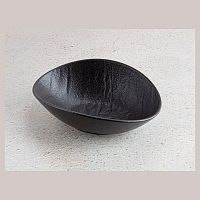 Салатник овальный 250*165 мм. 680 мл. h=60 мм. Слэйт Wilmax /3/18/