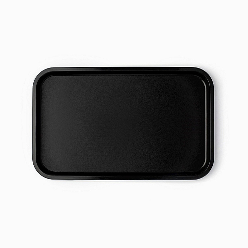 Поднос 53*33 см. черный АБС-пластик ОСОБО ПРОЧНЫЙ морозостойкий MG /1/10/
