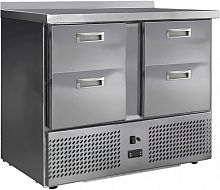 Стол холодильный Финист СХСн-700-0/4 (1000x700x850) борт 45мм