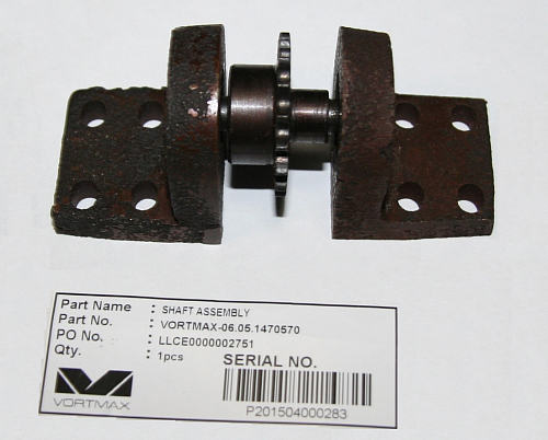 Вал в сборе 06.05.1470570 для гриля-саламандера т.м. Vortmax
