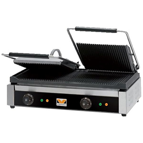 Гриль контактный Vortmax CG D EF rr (двойной, рифленые пов-ти)