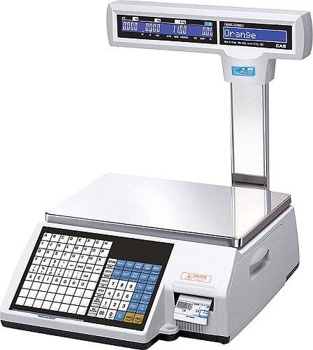 Торговые электронные весы самообслуживания CAS CL5000J-6 IP TCP-IP