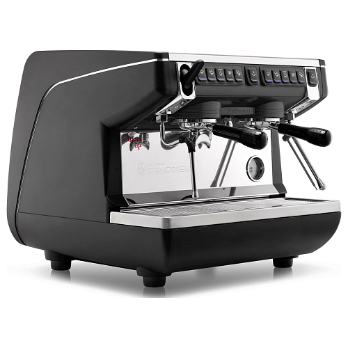 Кофемашина Nuova Simonelli Appia Life Compact 2Gr V 220V black +economizer+high groups