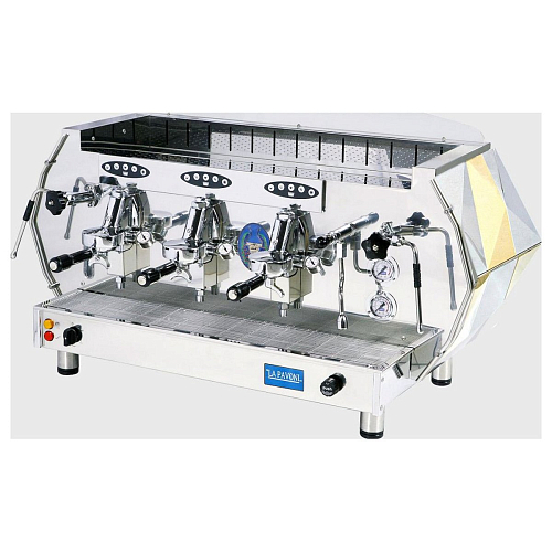 Кофемашина автоматическая La Pavoni DIA3SV золотая