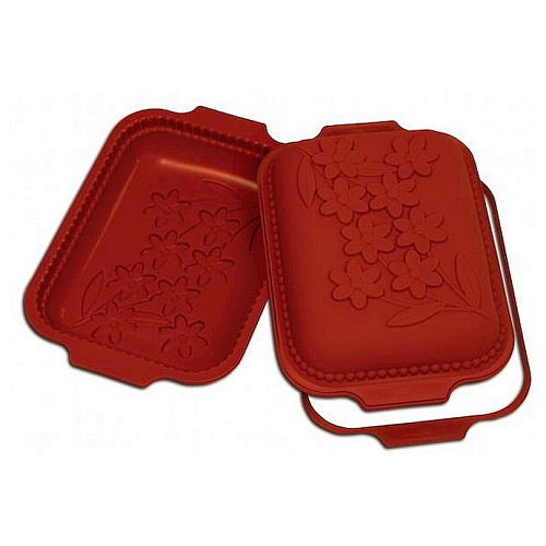 Форма силиконовая для заморозки и выпечки "Букет маргариток" 280*215 h=50 мм. /1/