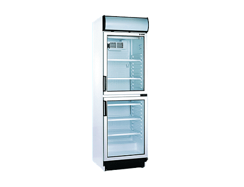 Шкаф холодильный с двумя стеклянными дверьми и канапе UGUR USS 374 D2KL