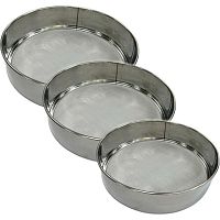 Сито d=170/190/200 мм. (набор 3 шт.) нерж. (1172) /1/