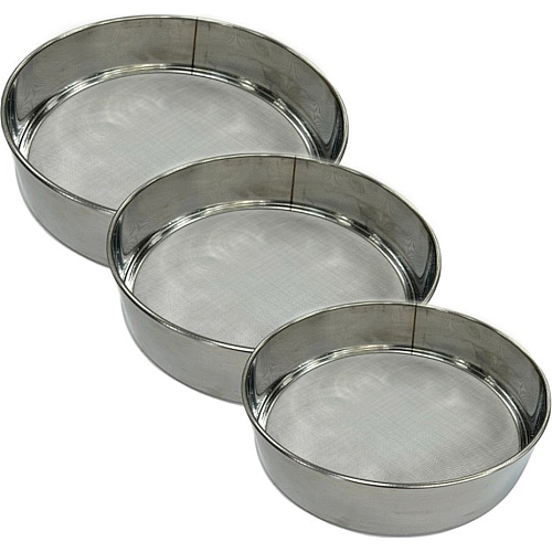 Сито d=170/190/200 мм. (набор 3 шт.) нерж. (1172) /1/