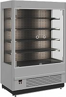 Витрина холодильная Полюс FC20-07 VM 1,0-1 LIGHT (фронт X0) (9006-9005 цвет серо-черный) П0000009816.2641