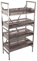 Стеллаж кухонный с сушкой для посуды RADA СМС-10/4Н