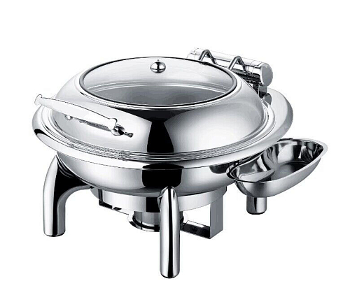 Чафинг-диш Crazy Pan CP-CHD018S серебро