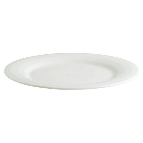 Тарелка d=180 мм. Белый, форма Хало широкая полоска /1/12/