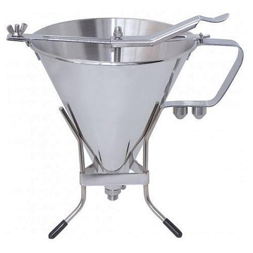 Воронка d=19 см. нерж. с ручкой, автоматическая без подставки DeBuyer /1/