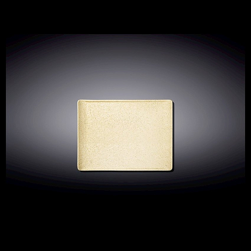 Блюдо прямоугольное 195*145 мм. Сэнд Wilmax /3/36/