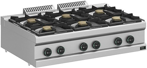 Плита газовая Apach Cook Line APRG-117T/PL
