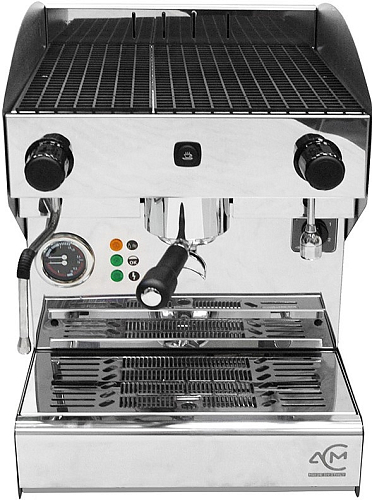 Кофемашина полуавтоматическая ACM Rounder 1 GR INOX (ACMRD001SIX)+high cup