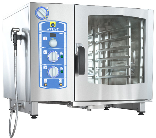 Пароконвектомат Atesy Рубикон АПК- 6-1/1-И
