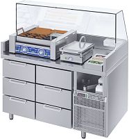 Станция для бургеров и хот-догов Atesy Бавария БХС -1235.700-02