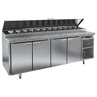 Стол охлаждаемый для пиццы с каменной столешницей HICOLD PZ2-1111GN