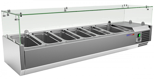 Витрина настольная Cooleq VRX 1500/380