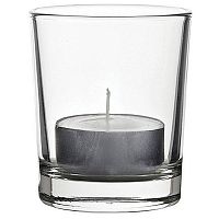 Подсвечник d=62, h=55 мм Алания для свечи-гильзы стекло Б /1/24/