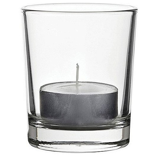 Подсвечник d=62, h=55 мм Алания для свечи-гильзы стекло Б /1/24/