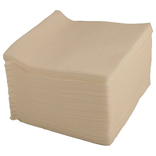 Салфетки 24*24см белые 1-сл 400 лист/уп /18/